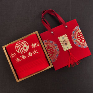 Khăn Mặt Cotton Nguyên Chất 100% Cho Người Cao Tuổi Quà Tặng Sinh Nhật Khăn Mặt Dày Kháng Khuẩn Thấm Hút Nhanh Quà Tặng Ngày Lễ