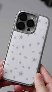 Ốp In Hình Viền Si Mạ Crom Tráng Gương Bảo Vệ Camera Cho Điện Thoại iPhone 17 Pro Max 16 15 14 13