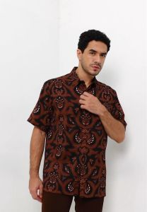 Arjuna Weda Hem Pria Batik Pisang Bali 2