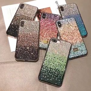Luxury Diamond Glitte Case For Samsung Galaxy Note 10 20 S23 S22 S21 S20 Ultra S10 Plus S22Plus S22Ultra S23Plus Gradient Cover