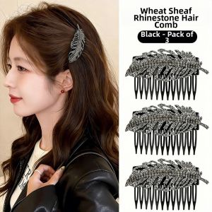 Luxurious Fashion Wheat Spike Hair Comb