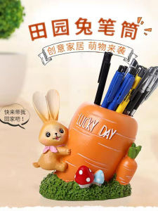 Đồ Trang Trí Bàn Làm Việc Hình Thỏ Cà Rốt Sáng Tạo Cao Cấp Cho Văn Phòng Đồ Trang Trí Bàn Học Đồ Trang Trí Văn Phòng Phẩm