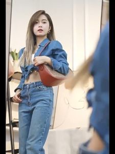 ของแท้ 100% กระเป๋าถือผู้หญิงเคาน์เตอร์ความจุขนาดใหญ่คู่ C พิมพ์ไหล่กว้างกระเป๋าถือ cc438 ขนาด: 28 * 18 * 12 ซม