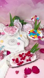 เม็ดบัวลอย คริสตัลสื่อรัก 350กรัม หนึบหนับ เหนียวนุ่ม เมื่อชมได้แล้วก็คุณยาย | Home made 100% ต้นตำรับสูตรคุณยาย By Jasmine