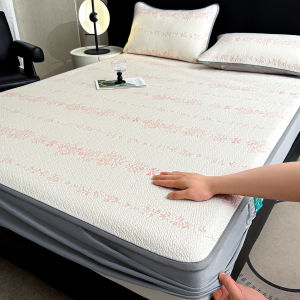 Suxuan | Summer Cool Soft Bed Skirt Style Ice Silk Cooling Mat