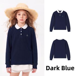 navigare kids | Polo Collar Long Sleeve Girls T-Shirt