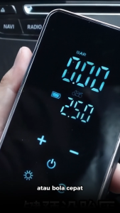 Kompresor Udara Mobil Sentuh Digital & DQB-5: Inflasi Cepat & Tekanan Ban Preset