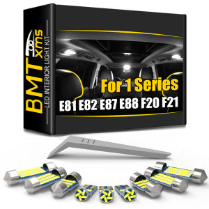 BMTxms Canbus LED Interior Light For BMW 1 Series E87 E81 E82 E88 F20 F21 116 118 120 125 135 2003-2014 Dome Trunk Lamp Bulb Kit