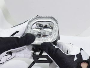 D2-1 Laser Gun Motorcycle Mini Driving Light Auxiliary Light Angel Eyes Red Blue Fog Light MDL