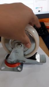 Roda Nilon Hidup Rem 5in untuk Aksesoris E-Commerce