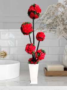 bunga hias/bonsai bulat 1meterbunga sudut ruanganbunga sukoy