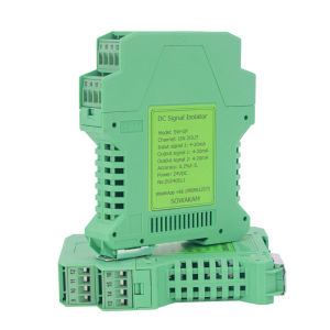 โพเทนชิออมิเตอร์เครื่องแยกสัญญาณ0-10KΩ 4-20mA 0-20mA 0-5V 10V 24VDC ส่งออก