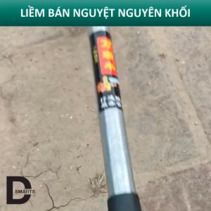 Liềm bán nguyệt đa năng Dụng cụ cắt cỏgặt lúa thiết kế nguyên khối cực bền