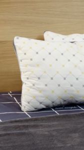 DAILYGO High-Quality Soft Pillow Hotel Pillow Cotton Fabric Home Pillow