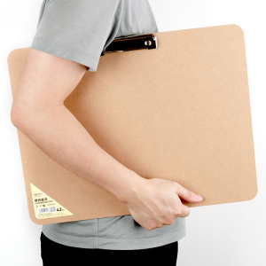 KOBEST A3 Sketch Folder Board Horizontal Style Document Clip Student  Paper Organizer Art Drawing Board Hardboard Clip 8K Writing Pad