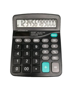 Máy Tính LCD 12 Số Lớn Sử Dụng Năng Lượng Mặt Trời Và Pin Chức Năng Tiêu Chuẩn Dùng Cho Văn Phòng Và Trường Học