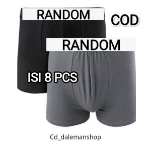 ISI 8 PCS Celana dalam pria sempak pria cd pria polos nyaman murah daleman pria