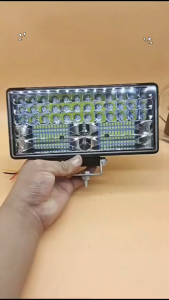 ไฟหน้า LED สว่างพิเศษเปลือกอลูมิเนียม แสงสีขาวแรง กันน้ำ เหมาะสำหรับรถยนต์และรถบรรทุก 12V-80V