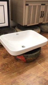 Chậu rửa mặt Lavabo bán âm GRVL 347