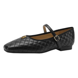 Daphne | Chic French Style Low Cut Ladies Flat Shoes