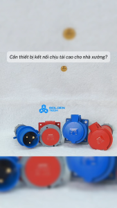 (MPE) Phích cắm Ổ cắm công nghiệp 3 pha 4 cực IP44 IP67 220-240V-3P+E Seri MPN2