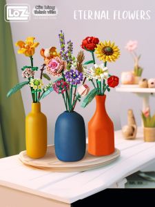 Loz | Bó Hoa DIY Ghép Gạch Lego Ngày Nhà Giáo