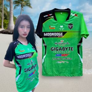 เสื้อกีฬา พิมพ์ลายใหม่สวย ขายดี ผ้าไมโครนุ่มใส่สบาย