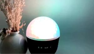 1 PC. Colorful Stage Light Disco Ball Magic Effect Lamp Mini Voice Activated LED Ball USB Crystal Light Flash Home DJ Lighting
