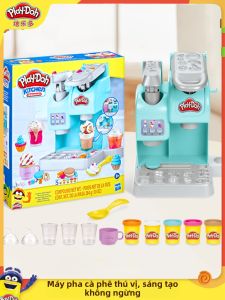 Play-Doh | Bộ Đồ Chơi Giáo Dục Trẻ Em Sáng Tạo Bếp: Máy Làm Kem và Sinh Tố Đất Nặn