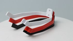 Braket Spakbor Belakang Skuter Scooter Listrik Xiaomi Mijia M365 / Pro Bracket Rear Mudguard Spackboard Penyangga Spakboar Scooter Listrik Warna Hitam Merah Putih Plus Baut Skuter Elektrik Sparepart Spare Part Onderdil Suku Cadang Accessories E-Scooter Be