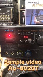 HomeVision AV-502/AV-602/AV-802 Amplifier & 1000w Free Platinum Microphone: Ultimate Guide