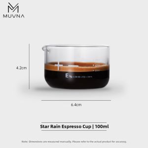 Muvna | Starry Design Shot Cup with Measurement 100ml