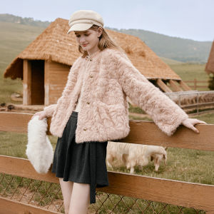 XIANGYING | Style Winter Short Coat
