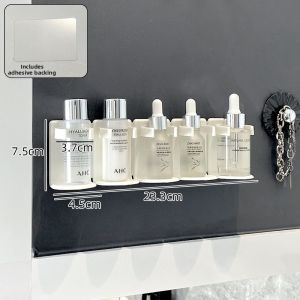 Bathroom Organizer Wall-Mounted Shelf
