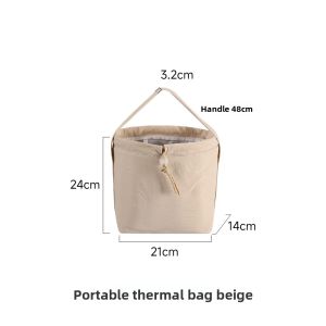 FaSoLa | Portable Insulated Lunch Bag with Waterproof Feature