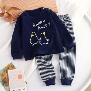 Pure Cotton Childrens Underwear Set Baby Girls Spring Autumn Clothes School Uniforms Baby Autumn Pants Innerwear Ensemble