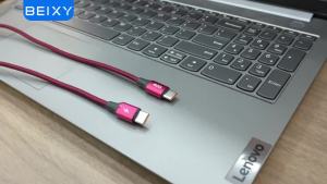 Cáp Sạc Nhanh BEIXY 100W PD USB C Sang USB C 5A Dây Cáp Dữ Liệu Type-C Bện Tương Thích Với iPhone 15/16/17 Pro Max Samsung S25 Pixel