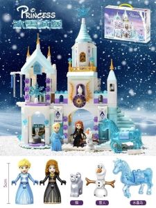 ชั้นบ้านเจ้าหญิง ปราสาท โมเดลการสร้างโมเดลจากชิ้นส่วน Legos สำหรับผู้หญิง อุปกรณ์เสริมของเล่นสำหรับเด็ก