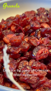 Greenola US Dried Sliced Cranberries5 kgs (Bulk)