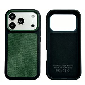 Luxury Defender Armor Matte Denim Case For iPhone 17 Air 16 15 14 13 12 11 Pro Max Plus 17e Shockproof Heavy-Duty Hybrid Cover