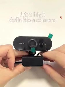 MINGCVIL 1080P HD Mini Webcam with Microphone USB Interface Supports Laptop Desktop Computer for Live Video Call Conference