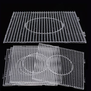 2.6mm/5mm Perler Beads Square Pegboard 3D Puzzle Juguetes for Hama Bead Educational Toys for Children Jigsaw Puzzle Brinquedos