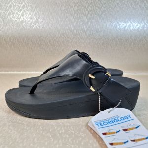Sandal Fitflop Wanita / Fitflop Shiny Leather Flip Women