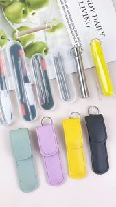 Set alat cungkil telinga 创意挖耳勺6件套便携式盒装耳挖掏耳套装家用成人螺旋弹簧耳勺 6 Piece Set Ear Picking Set