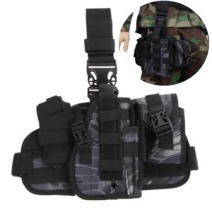 Outdoor Universal Heavy-Duty Thigh Bag Multifunctional MOLLE Leg Pack for Mortal CS Training Camo Hunting Magazine Pouches