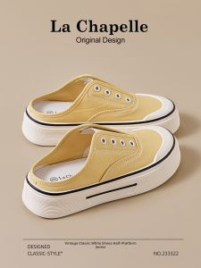 La Chapelle | Easy Wear Womens Half Slippers Canvas Shoes