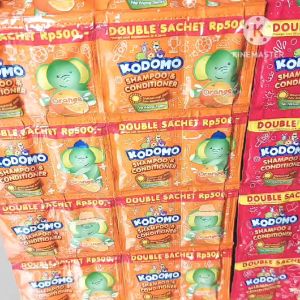 Harga 3 Renceng Kodomo Sampo dan Conditioner isi 36 sachet