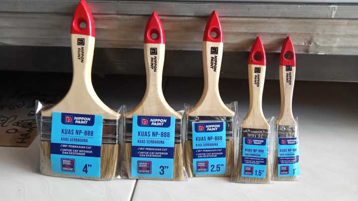 Kuas Nippon paint kuas serbaguna kuas cat kuas kayu