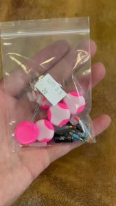 DNDYUJU 20pcs/lot Lead Sinker Fishing Accessories Fishing Set Head Weight Sinkers Space Bean Connector 1.5g-5.0g Fishing Tackle