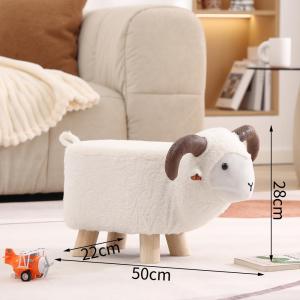 JINGZHIYU | Đôn Ghế Hình Xe Đẩy Động Vật Dễ Thương cho Bé